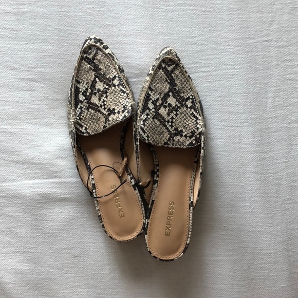 Express Shoes - Express: Snakeskin Mule
